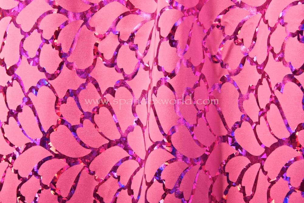 Pattern/Abstract Hologram (Hot Pink/Fuchsia Holo)