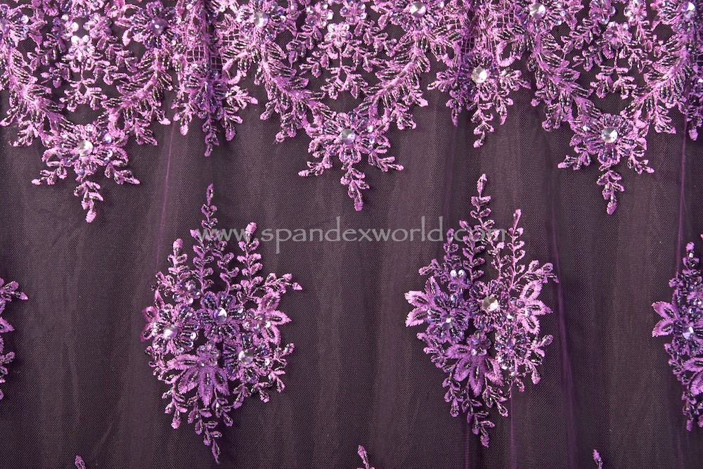 Non-Stretch Sequins (Purple/Lavender)
