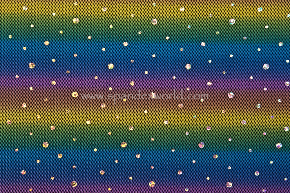 Glitter/Pattern Mesh (Rainbow/Silver Holo)