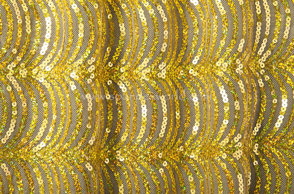 Non Stretch Sequins (Gold/Gold Holo)