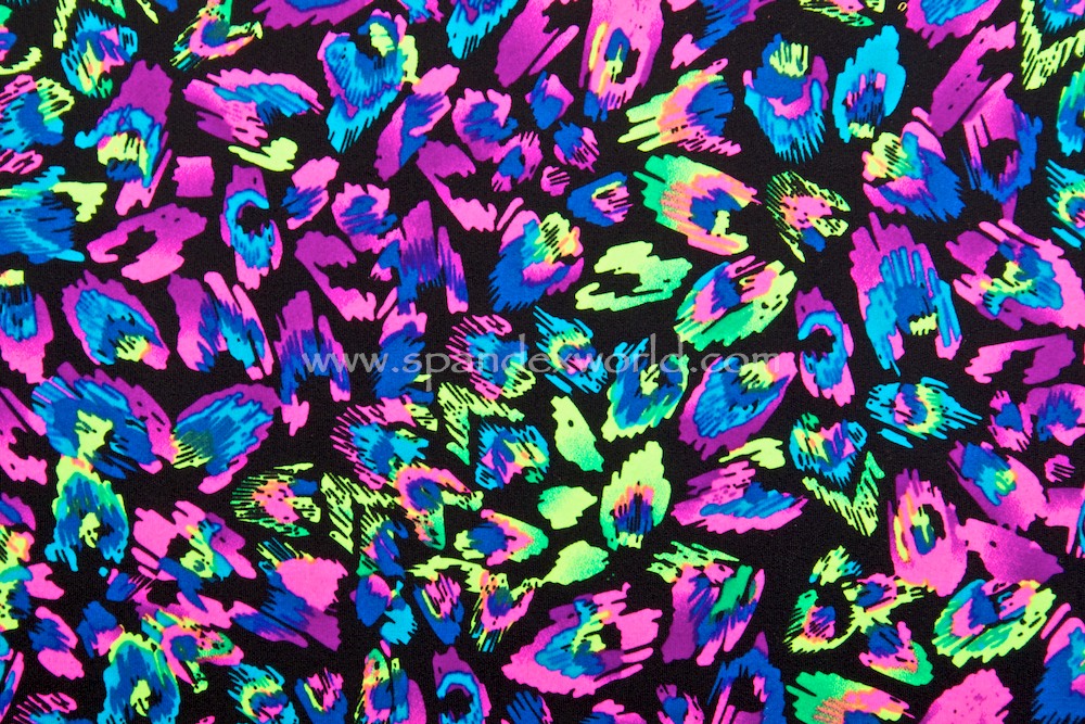 Abstract Print (Black/Hot Pink/Neon Lime/Multi)