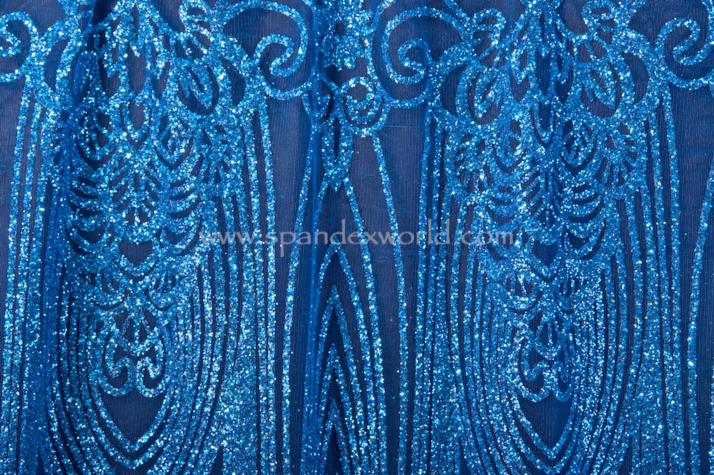  Cracked ice lace (Royal/Royal)