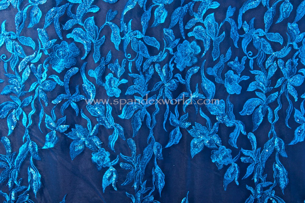 Non Stretch Sequins (Royal/Glittery Royal)