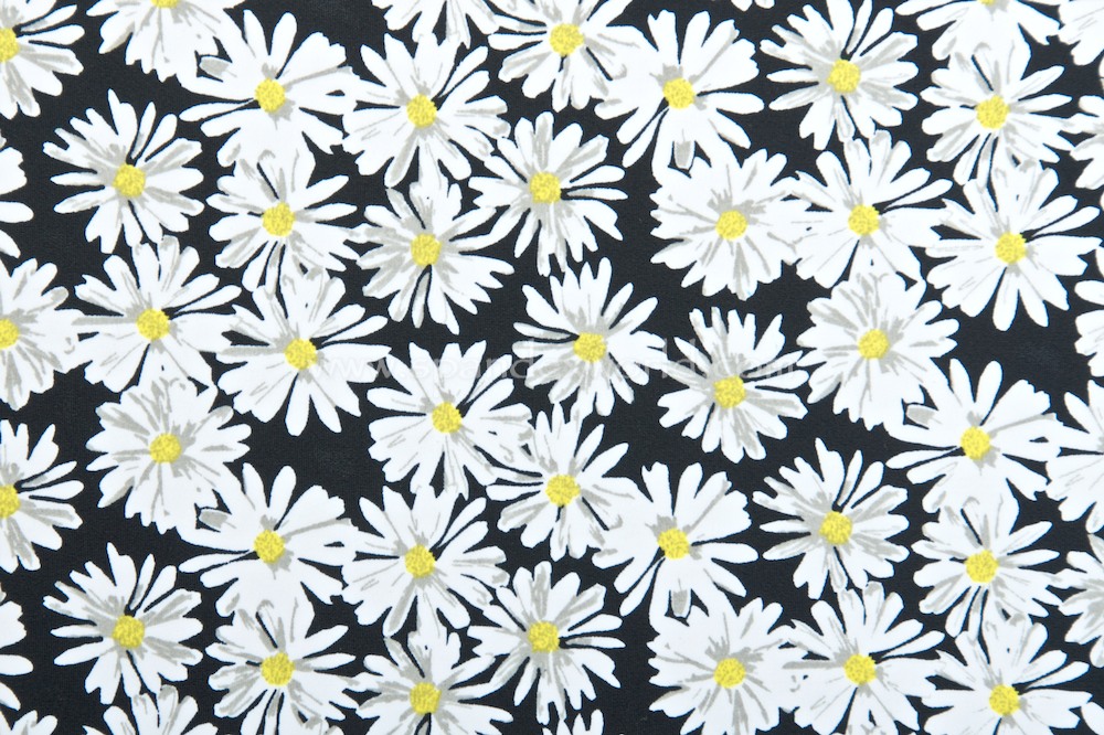 Floral Print (Black/Yellow/white/Multi)