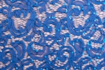Stretch Sequins Lace (Royal/Royal)
