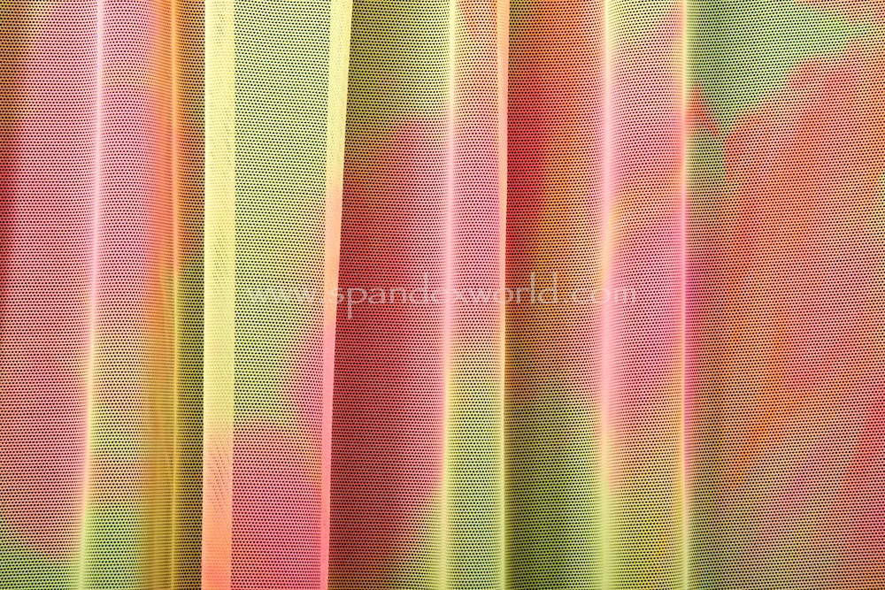 Tie Dye Mesh (Yellow/Pink/Multi)