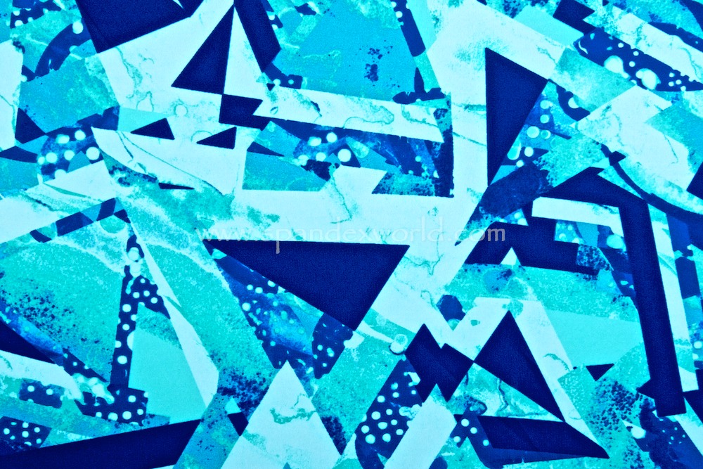 Abstract Print (Aqua/Blue/Multi)