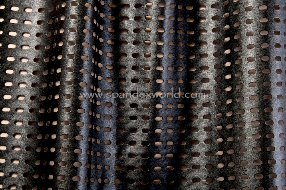 Pattern Faux Leather (Black)