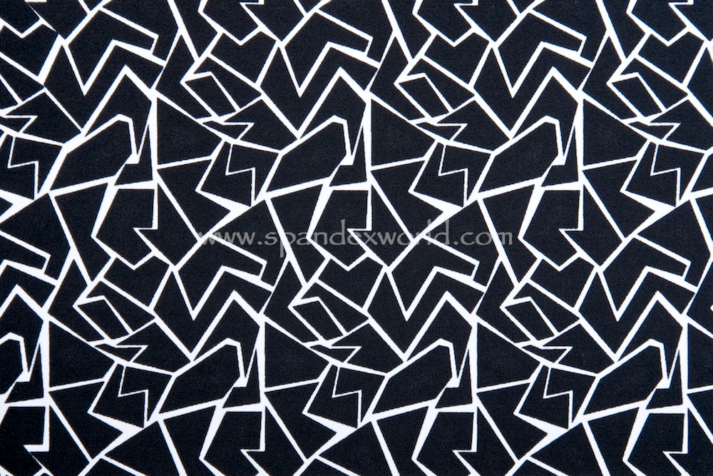 Abstract Print (Black/White)