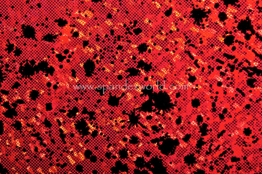 Pattern/Abstract Hologram (Red/Red Holo/Black)