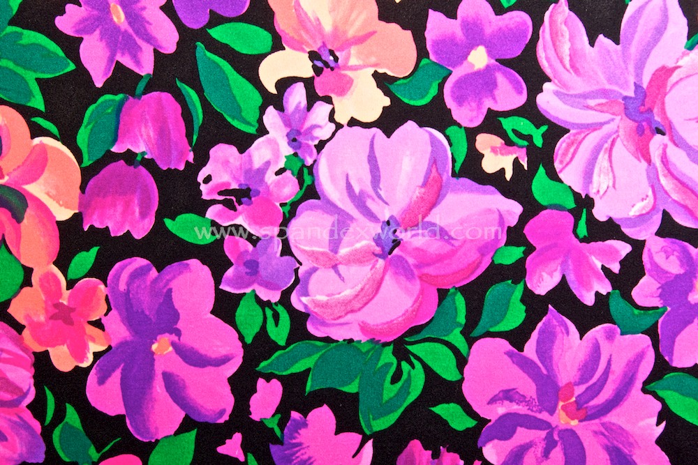 Floral Print (Fuchsia/Purple/Multi)