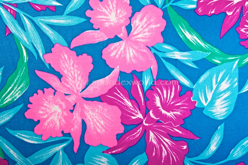 Floral Print (Blue/Hot Pink/Multi)