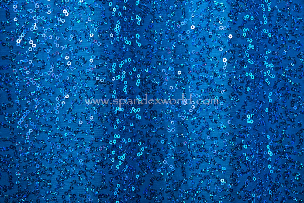 Holographic Stretch Sequins (Royal/Royal holo)