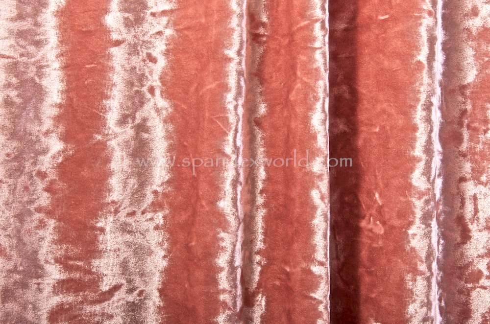 Organic Cotton Velvet Fabric - DOLCE VITA ( Just Pink )