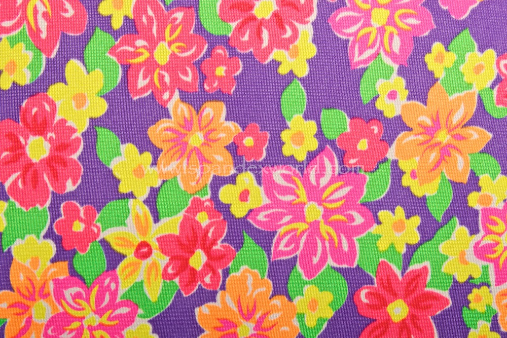 Floral Print (Purple/Fuchsia/Green/Multi)