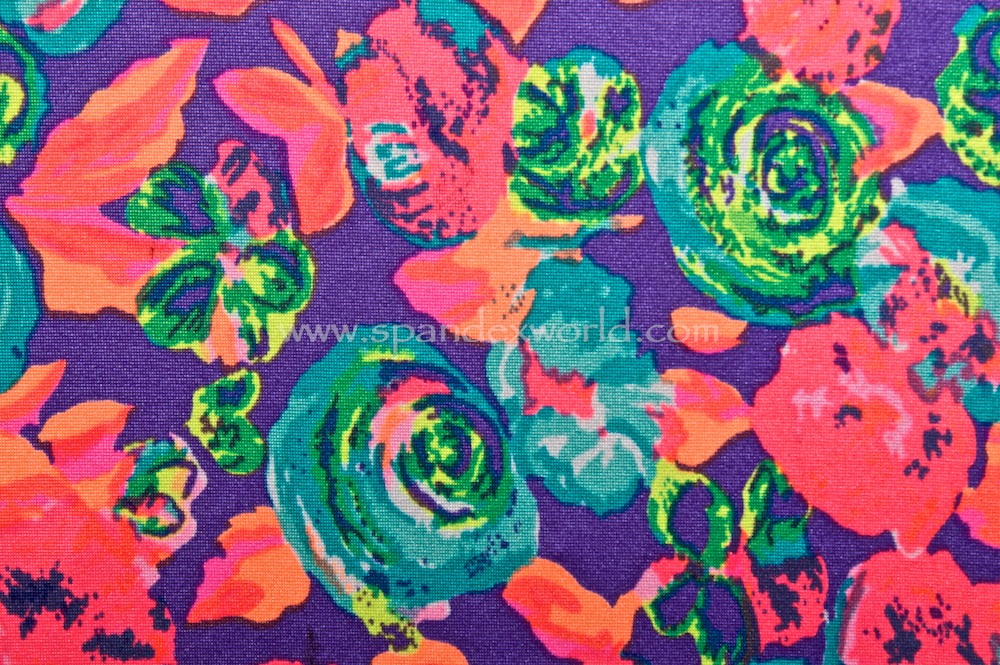 Floral Print (Purple/Red/Teal/Multi)