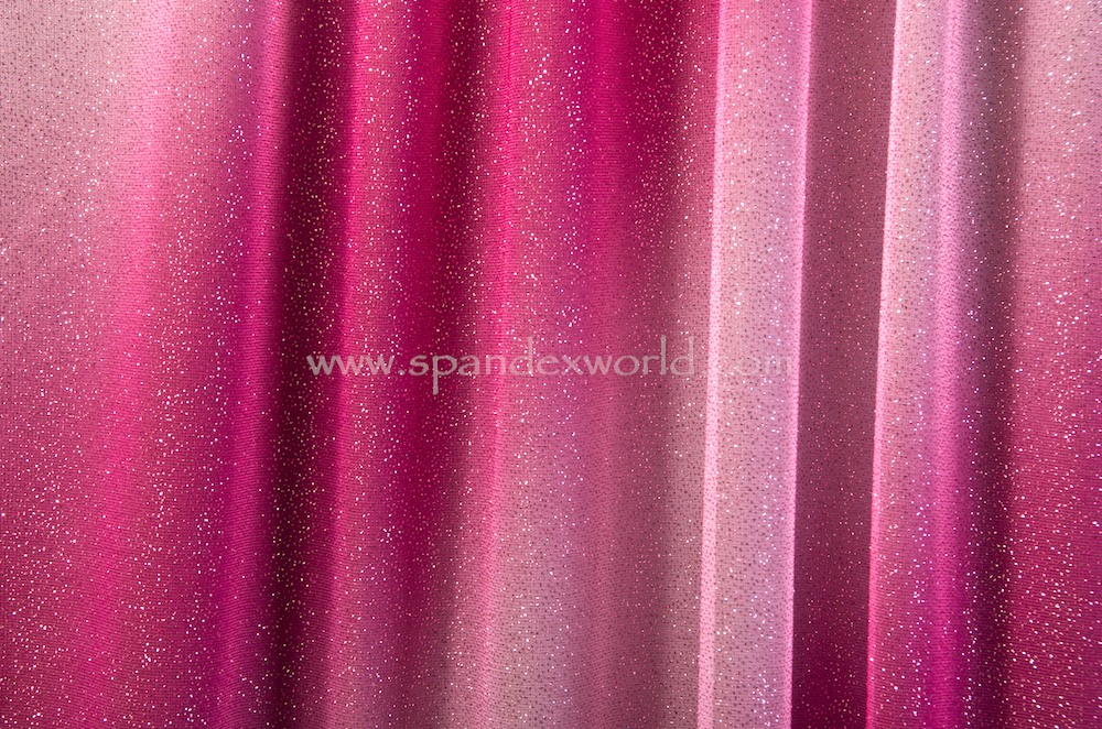 Sheer Glitter/Pattern (Pink/Fuchsia/Fuchsia)