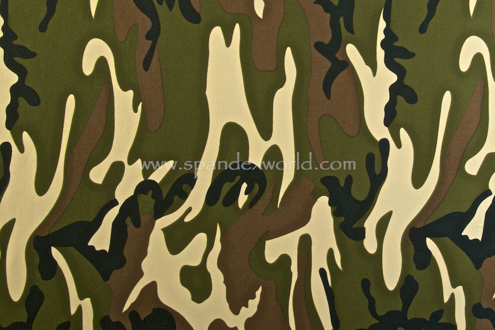 Printed Camouflage (Black/Beige/Olive/Brown)