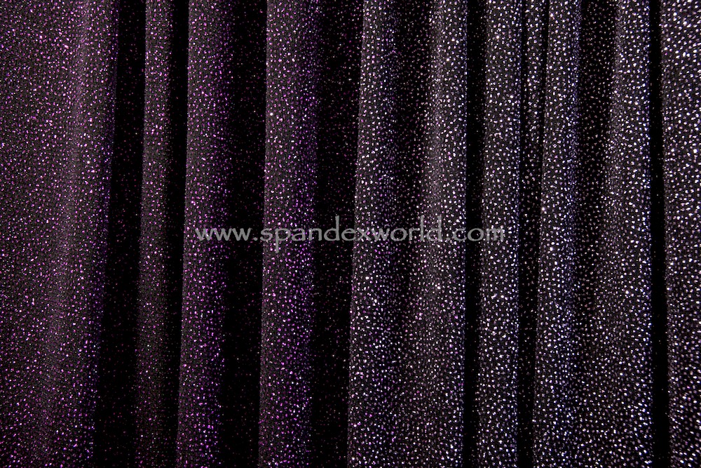 Glitter Slinky (Black/Purple/Pink Glitter)