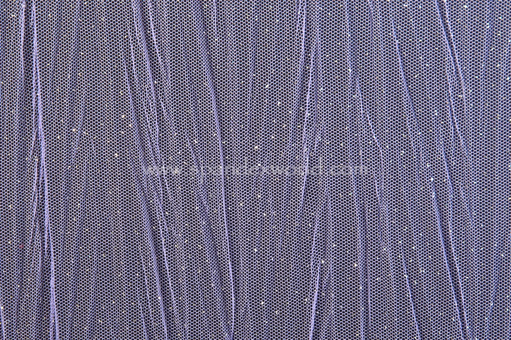 Glitter/Pattern Mesh (Lilac/Silver)