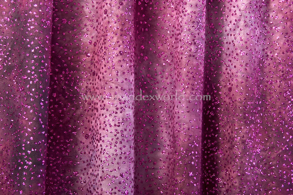 Sheer Glitter/Pattern (Burgundy/Fuchsia/Raspberry)