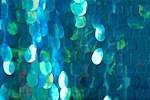 Non Stretch Sequins (Turquoise/Turquoise holo)