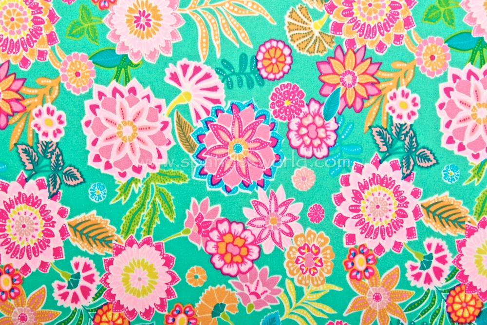 Floral Print (Sea Green/Pale Pink/Multi)