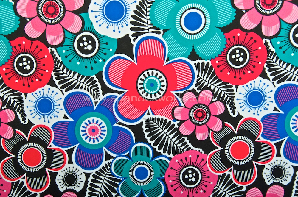 Floral Print (Black/Blue/Red/Multi)