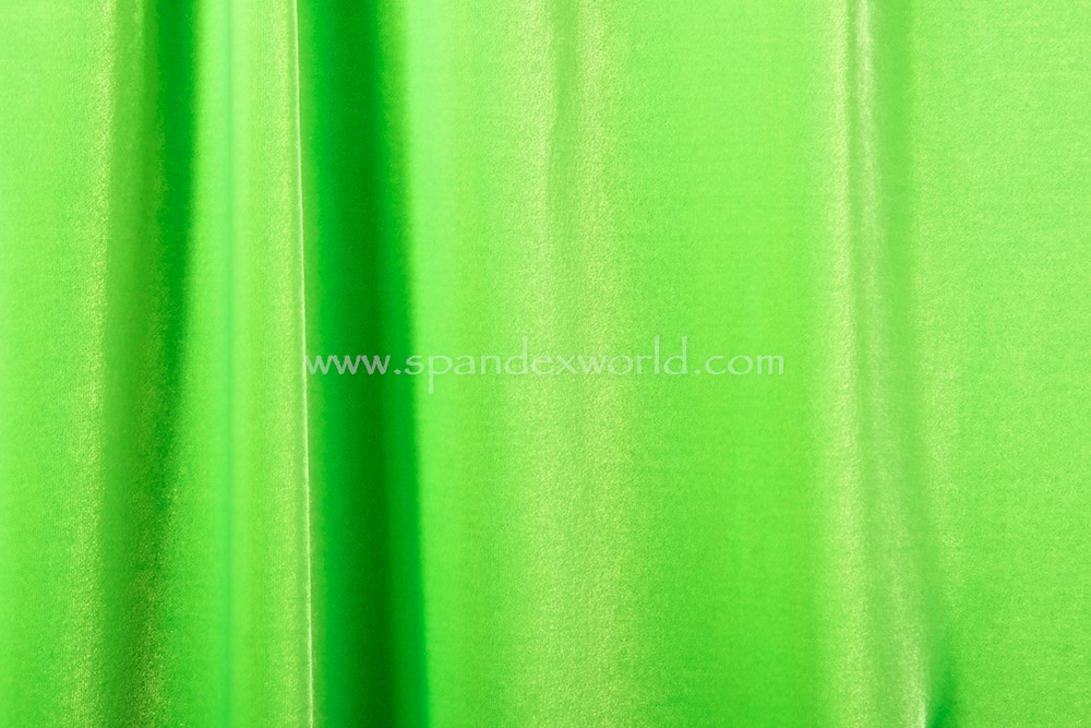 4 Way Stretch Solid Velvet (Neon Lime)