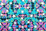Printed Stars (Blue/Hot Pink/Yellow/Multi)