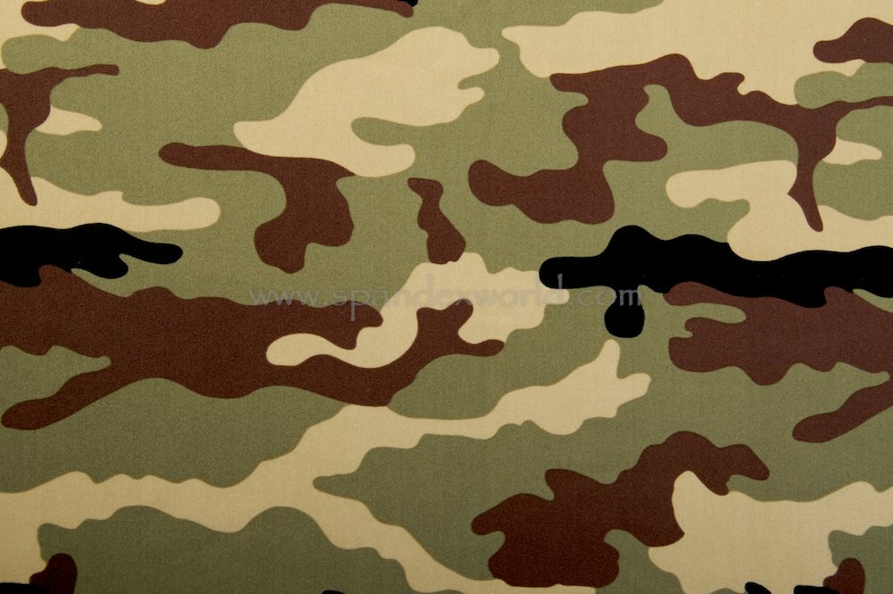 Printed Camouflage (Black/Olive/Multi)