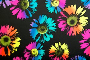 Floral Print (Black/Yellow/Orange/Multi)
