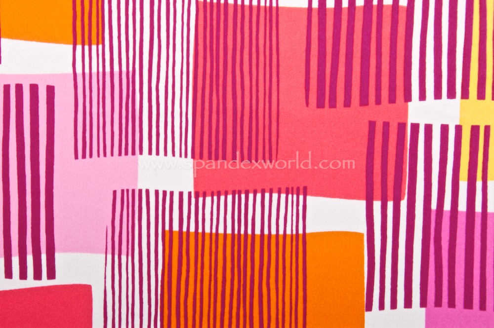 Abstract Print (Pink/Orange/Multi)