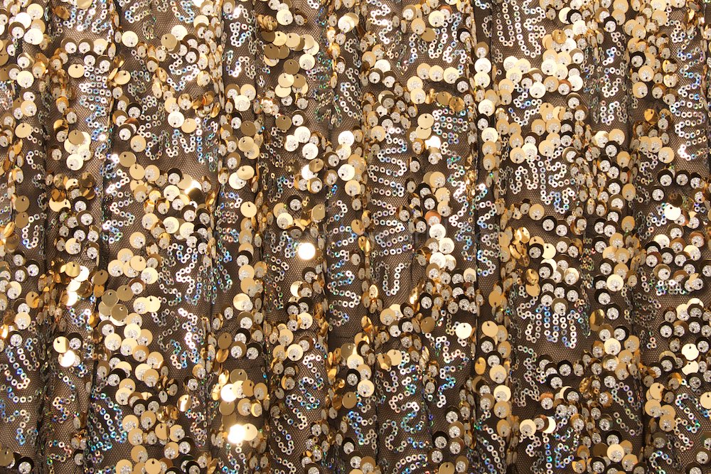 Stretch Sequins (Black/Gold/Glittery Silver/Silver Holo)