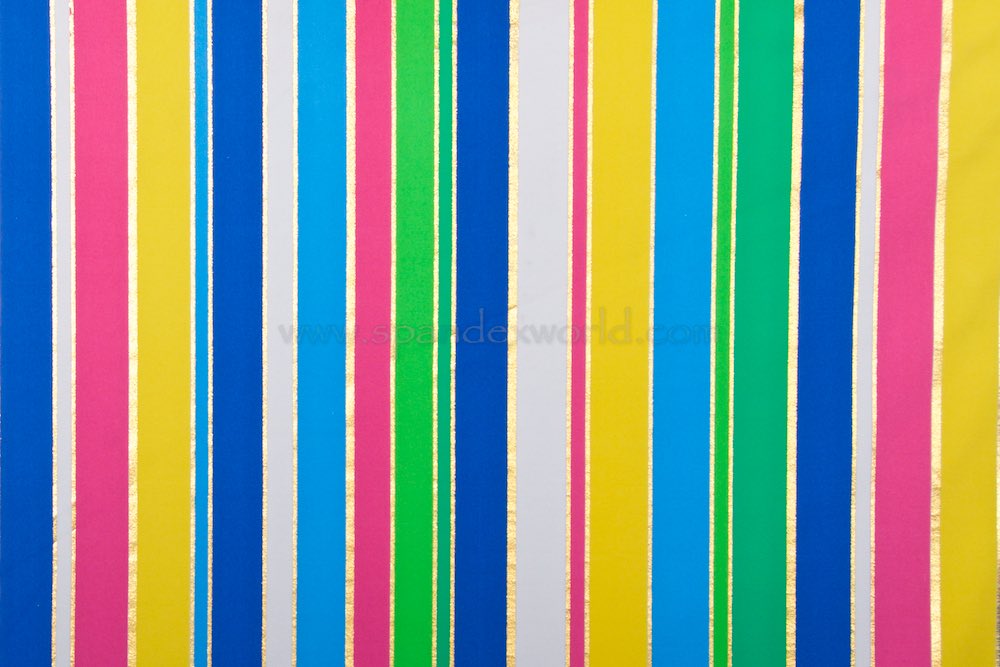 Printed Stripes (White/Green/Yellow/Multi)