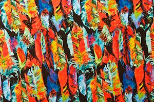 Abstract Print (Red/Green/Blue/Multi)